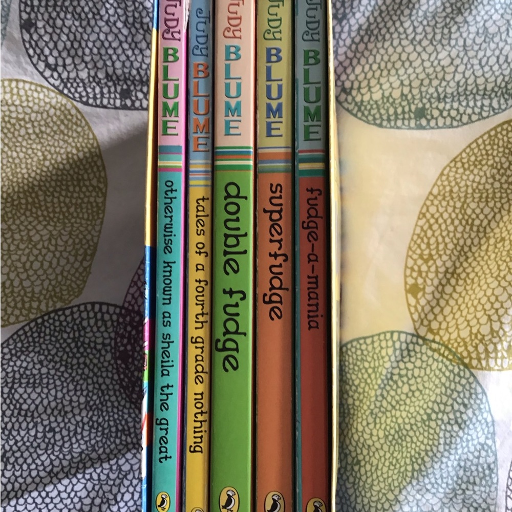 Kids Judy Blume vintage Boxed Book Set